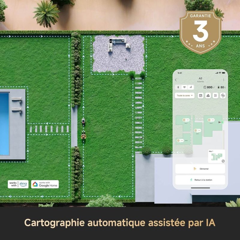 DREAME A2 Robot Tondeuse - immagine 9