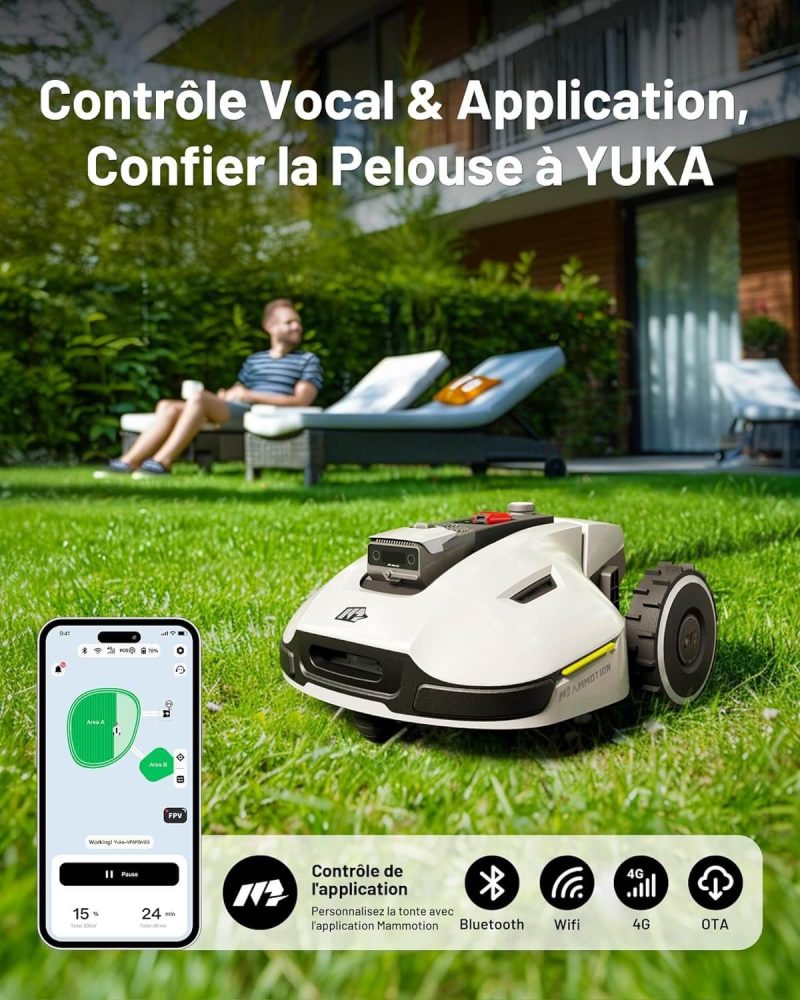 YUKA 1500 Robot Tondeuse - immagine 7